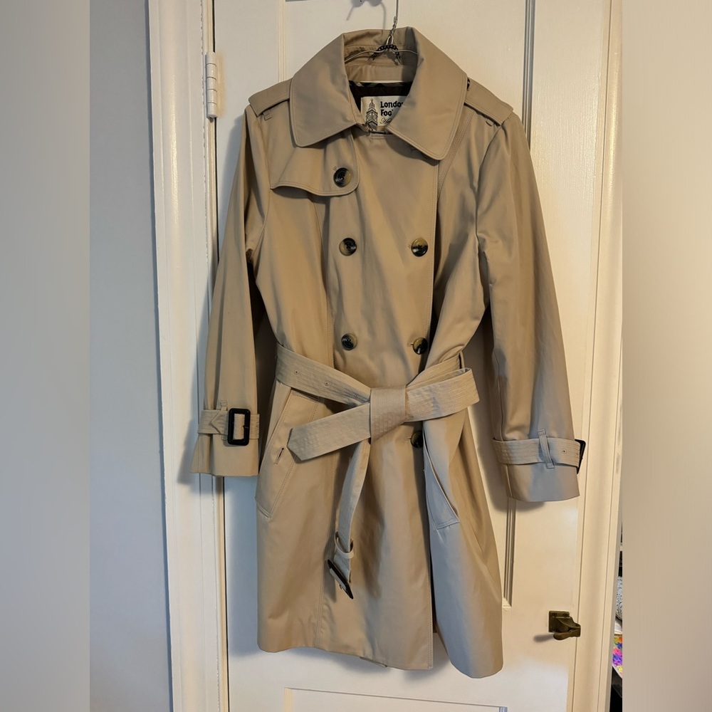 London Fog Ladies Classic Trench Coat